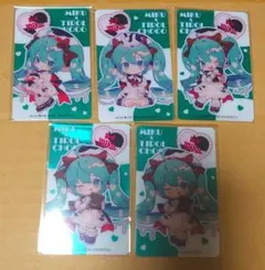 R*N様 初音ミク チロルチョコ コラボ クリアカード