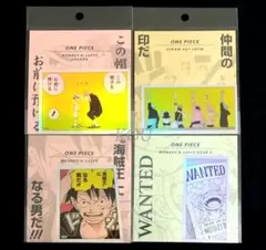 ジャンプショップ 神保町 ONE PIECE ホログラム コマステッカー 4枚