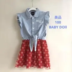 BABYDOLL ミニーマウス ノースリーブワンピース 100cm