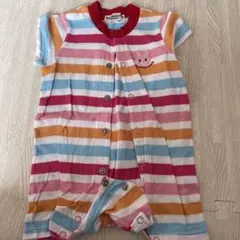 HOT BISCUITS 半袖ロンパース 80cm