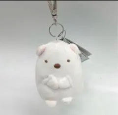 新品未使用　すみっコぐらし　キーカバー　キーケース　リール付き　可愛　しろくまのサムネイル