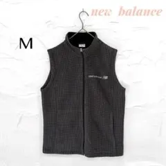 ニューバランス フリース ベスト グレー （M） 防寒 アウトドア