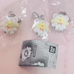 サンリオ めじるしアクセサリー ふわふわスノー ポムポムプリン　3個セット