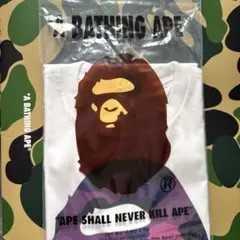 本日限り出品。A BATHING APE White Tシャツ S