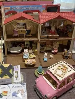 本日限定　シルバニアファミリー お家　家具　人形　大量まとめ売り