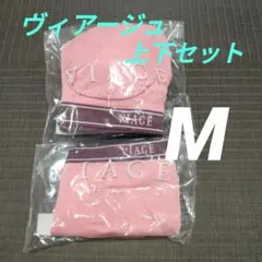 VIAGE ビューティアップ ナイトブラ＆ショーツ 上下セット M ヴィアージュ