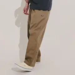 VANS ベージュ ワークパンツ ウエストゴムのサムネイル