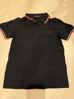 FRED PERRY 黒ポロシャツ 6-7歳用