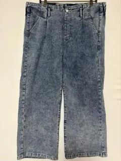 大きいサイズ そわんわん コラボ ジーンズのサムネイル
