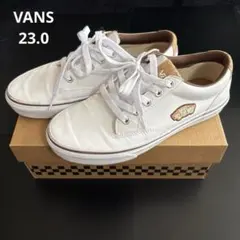 美品　VANS ジェッツアイコン スニーカー 白 コルク　23cmのサムネイル