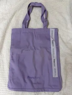 Francfranc フランフラン　トートバッグ　パープルのサムネイル
