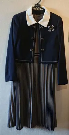 卒服 フォーマルドレス ジャケットセット ネイビー 160A