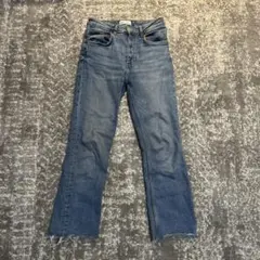 ZARA ブーツカットデニム EUR36