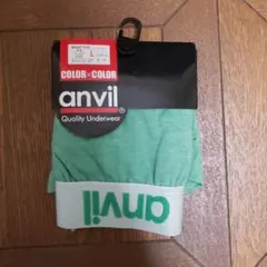 anvil グリーン ボクサーパンツ Lサイズ