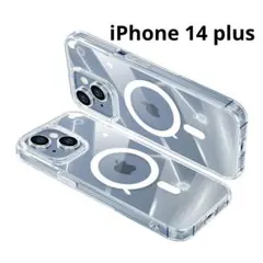 ESR iPhone 14plus クリア ケース 透明 megsafe対応