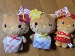 ハローキティ ぬいぐるみ 3体セット