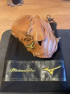 【中古】ミズノプロ　左投手用グローブ一般硬式 2025年最新】ミズノプロ 左 投手用グローブの人気アイテム