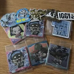 ジョジョ　ステッカーセット 一番くじ　ウエハース