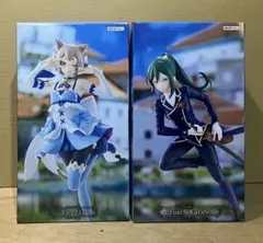 【2点セット】GIGO限定　リゼロ クルシュ陣営★クルシュ＆フェリス　フィギュア