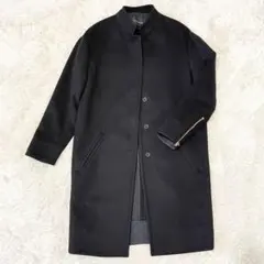 【美品】セドリックシャルリエ イタリア製 コート 厚手 黒