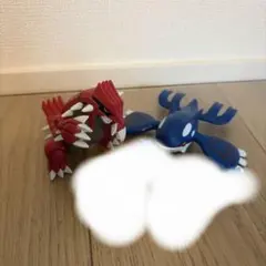 初代レックウザ グラードン カイオーガ ポケモン フィギュア モンコレ
