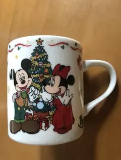 ミッキー ミニー クリスマスマグカップ 2000