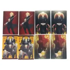 憂国のモリアーティ ジャンプSQ.　クリアしおり 8枚