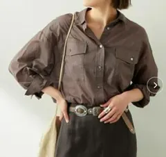 GALLARDAGALANTE　長袖ローンシャツ