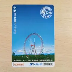 使用済 SFレオカード 西武沿線楽しさ新発見 西武園ゆうえんち