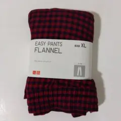 イージーパンツ フランネル XL レッド