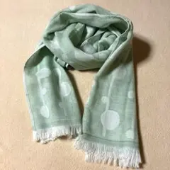日本製 ミントグリーン ストール
