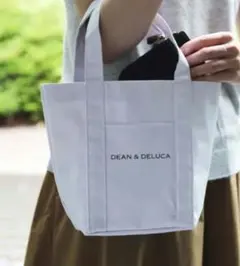 【DEAN & DELUCA】マーケットトート S ホワイト