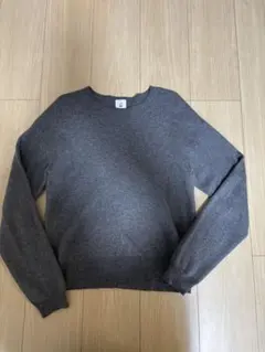 6 ロク　COTTON WOOL RIB CREW NECK PULLOVER