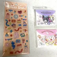 サンリオキャラクター キャンディシール3点セット