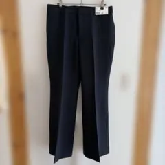 【試着のみ】UNIQLO／スマートフレアパンツ／XLサイズ／ネイビー