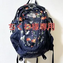 極美品 希少 ノースフェイス シングルショット 花柄 ボタニカル バッグパック