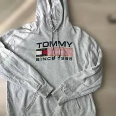 TOMMY JEANS グレー パーカー XL