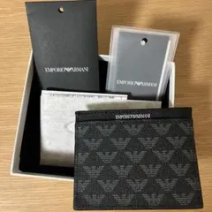 EMPORIO ARMANI カードケース ブラック