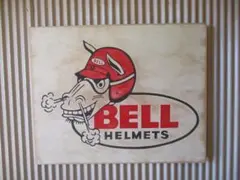 インテリア木製看板McHALHELMET検)アドバタイジングBELLBUCO インテリア木製看板JUMBOHELMET検)アドバタイジングBELLBUCO - メルカリ