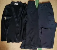 母の日セール/黒のカーディガン/スカート/楽楽ゴムパンツの 3点セット✴冠婚葬祭