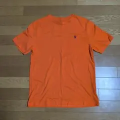 ラルフローレン　Ｔシャツ　Ｌ　160 オレンジ　男女兼用