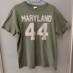 Champion MARYLAND 44 Tシャツ カーキ M