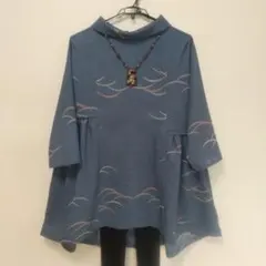 着物リメイクチュニック