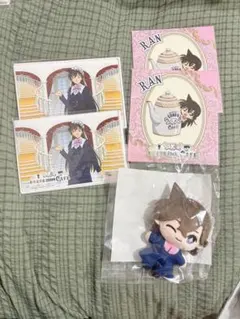 名探偵コナン コナンカフェ セガラッキーくじ 毛利蘭 C賞 D賞 E賞セット