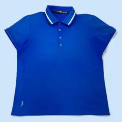RLX ラルフローレン 半袖 ポロシャツ M ブルー ゴルフ メンズ