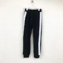 サイドライン スウェットパンツ ブラック ホワイトのサムネイル