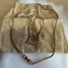 GIVENCHY ゴールドカラー ロープチェーン ネックレス　ブレスレット