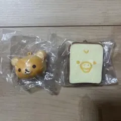 リラックマ　パンマスコット　ガチャガチャ　コリラックマ　キイロイトリ