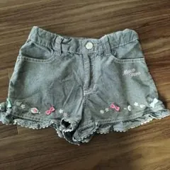 mezzo piano120cm フリル付きショートパンツ