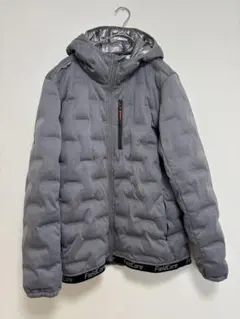 FieldCore グレー アルティメットフーデッドパーカー　ダウン　フード